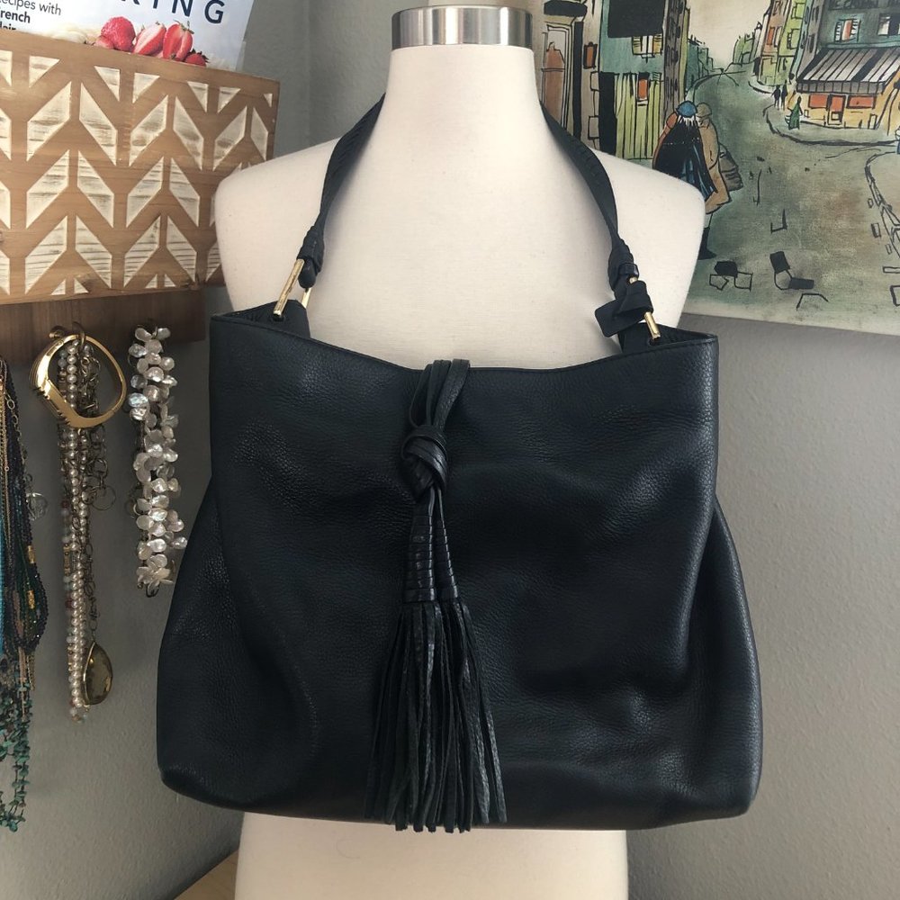 VINCE CAMUTO Leather Tote Bag